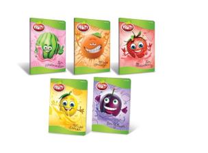 Opakowanie Zeszyt A5/32K linia podwójna Fruity (10szt)