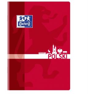 Opakowanie Zeszyt A5/60K linia Polski (5szt) OXFORD