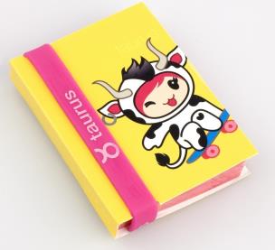 Opakowanie Zodiak - notatnik z opaską na rękę - Byk