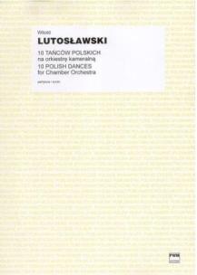 Okładka książki 10 tańców polskich na orkiestrę kameralną PWM