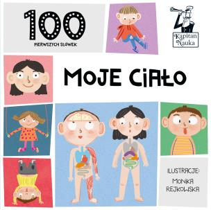 Okładka książki 100 pierwszych słówek. Moje ciało