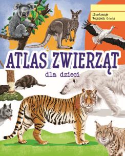 Okładka książki ATLAS ZWIERZĄT