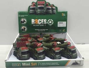 Opakowanie Autko wojskowe 9 cm mix