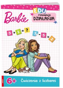 Okładka książki Barbie. Rozwiązuję działania