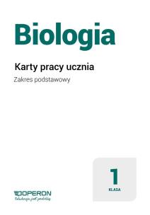 Okładka książki Biologia LO 1 KP ZP w.2019