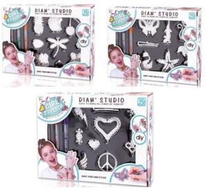 Opakowanie Biżuteria do malowania/dekorowania 3 wzory