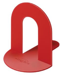 Opakowanie Book End Podpórka pod książki czerwona