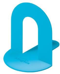 Opakowanie Book End Podpórka pod książki niebieska
