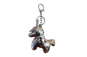 Opakowanie Brelok BR5/2 Cekinowy jednorożec srebrny MESIO
