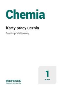 Okładka książki Chemia LO 1 KP. ZP w.2019