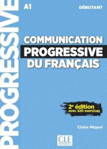 Okładka książki Communication progressive du français Niveau débutant Livre + CD