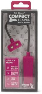Opakowanie Compact Book Light Lampka do książki różowa