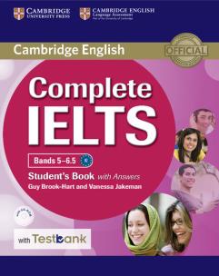 Okładka książki Complete IELTS Bands 5-6.5 Student's Book with Answers with CD-ROM with Testbank