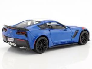 Opakowanie CORVETTE GRAND SPORT 2017 NIEBIESKI SKALA 1:24