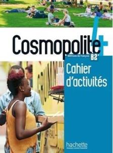 Okładka książki Cosmopolite 4 zeszyt ćwiczeń +CD HACHETTE