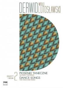 Okładka książki Derwid. Piosenki taneczne 2 na głos i fortepian