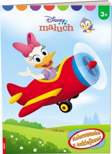 Okładka książki Disney Maluch. Kolorowanka z naklejkami