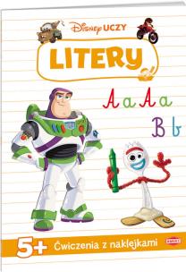 Okładka książki Disney uczy. Toy Story. Litery 5+