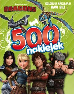 Okładka książki Dragons. 500 naklejek