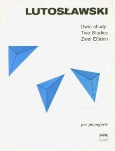 Okładka książki Dwie etiudy na fortepian PWM
