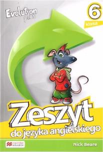 Evolution Plus 6 zeszyt do języka angielskiego. Autor: Beare Nick. Multiszop.pl Okładka książki Evolution Plus 6 zeszyt do języka angielskiego
