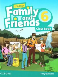 Okładka książki Family and Friends 2E 6 CB OXFORD
