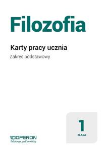 Okładka książki Filozofia LO 1 KP ZP w.2019