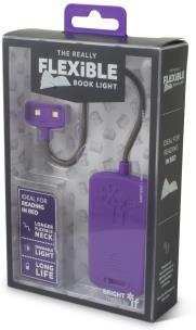 Opakowanie Flexible Book Light Lampka do książki fioletowa