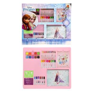 Opakowanie Frozen Super zestaw piśmienniczy, ponad 100 el.