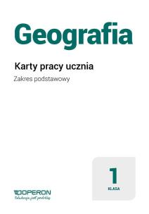 Okładka książki Geografia LO 1 KP ZP w.2019