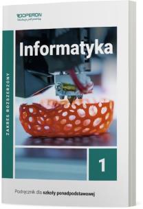Okładka książki Informatyka LO 1 Podr. ZR w.2019
