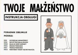 Okładka książki Instrukcja obsługi - Twoje małżeństwo