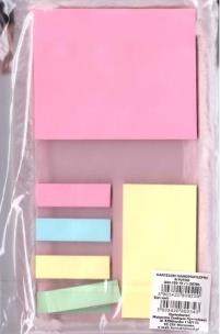 Opakowanie Karteczki samoprzylepne - futro (róż)