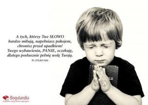 Opakowanie Kartka - A tych, którzy Twe SŁOWO...