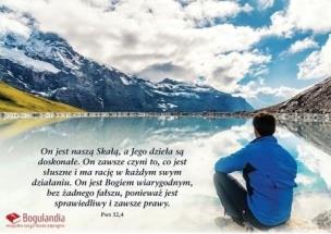 Opakowanie Kartka - On jest naszą Skałą, a Jego...