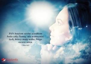 Opakowanie Kartka - PAN bowiem swoim wzrokiem...