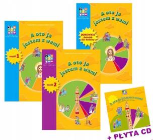 Okładka książki katechizm kl.2 SP A oto jestem. Komplet