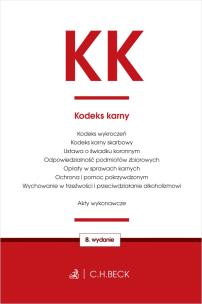 Okładka książki KODEKS KARNY WYD. 8