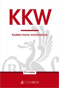 Okładka książki KODEKS KARNY WYKONAWCZY WYD. 32