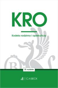 Okładka książki KODEKS RODZINNY I OPIEKUŃCZY WYD. 25