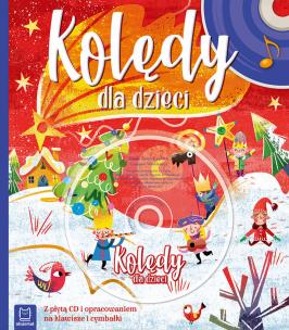 Okładka książki KOLĘDY DLA DZIECI + CD