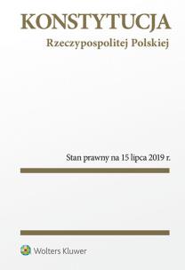 Okładka książki Konstytucja Rzeczypospolitej Polskiej