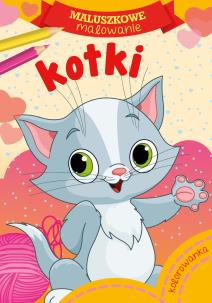 Okładka książki KOTKI MALUSZKOWE MALOWANIE