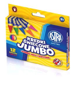 Opakowanie Kredki świecowe Jumbo 12 kolorów