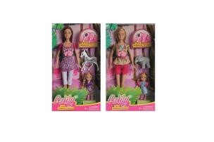 Opakowanie Lalka 30cm z dzieckiem i akcesoriami mix 2 wzory