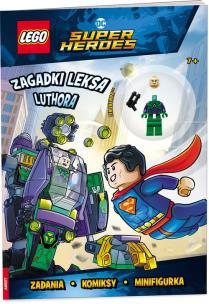 Okładka książki Lego DC. Super Heroes .Zagadki Leksa Luthora