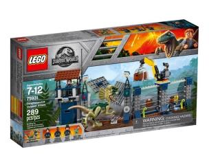 Opakowanie Lego JURASSIC WORLD 75931 Ataka dilofozaura