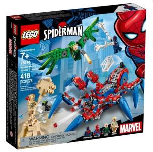 Opakowanie Lego SUPER HEROES 76114 Mechaniczny pająk Spider-M