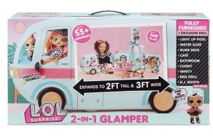 Opakowanie LOL Surprise 2w1 Glamper