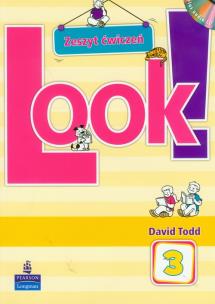 Okładka książki Look 3 WB + CD LONGMAN